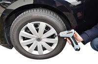 Brüder Mannesmann Volumepomp 8 bar Met werklamp, 12- en 230V-laadbaar - thumbnail