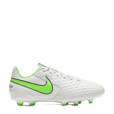 Nike Jr. Legend 8 Academy Jr. Tiempo Legend 8 Academy MG Jr. voetbalschoenen ecru/felgroen Nike Jr. Legend 8 Academy Jr. Tiempo Legend 8 Academy MG Jr. voetbalschoenen ecru/felgroen