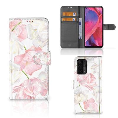 OPPO A54 5G | A74 5G | A93 5G Hoesje Lovely Flowers OPPO A54 5G | A74 5G | A93 5G Hoesje Lovely Flowers