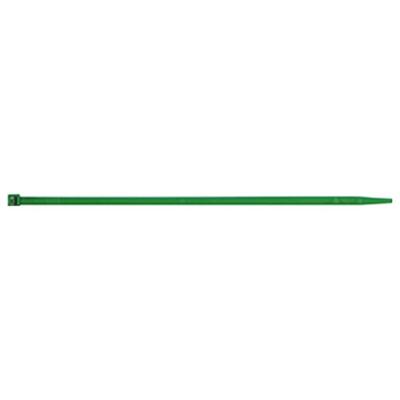 Intercable 183229 ICC61280 Kabelbinder 200 mm 4.5 mm Groen Met kunststof tong 1 stuk(s)