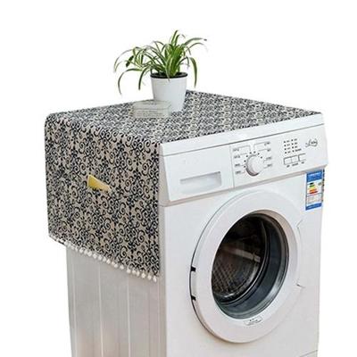 55x130cm huishoudelijke wasmachine stof cover keuken koelkast stofdichte cover (blauw en wit porselein) 55x130cm huishoudelijke wasmachine stof cover keuken koelkast stofdichte cover (blauw en wit porselein)