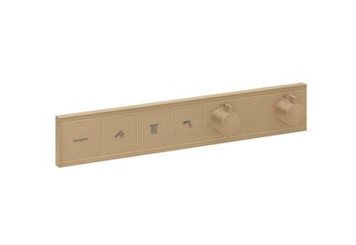 Hansgrohe RainSelect thermostaat inbouw voor 3 functies, Brushed Bronze Hansgrohe RainSelect thermostaat inbouw voor 3 functies, Brushed Bronze