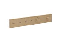 Hansgrohe RainSelect thermostaat inbouw voor 3 functies, Brushed Bronze - thumbnail