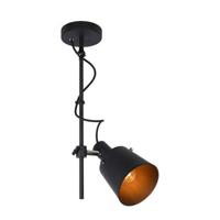 Lucide QUINNY Plafondspot 1xE27 - Zwart - thumbnail