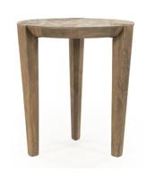 Eleonora Ronde Bijzettafel 'Davina' Mangohout, 40cm - thumbnail