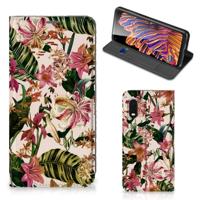 Samsung Xcover Pro Smart Cover Flowers - thumbnail
