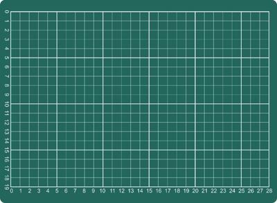 Snijmat A4 300x220mm groen Snijmat A4 300x220mm groen