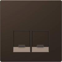 Merten MEG4572-6052 Afdekking System Design Mokka 1 stuk(s) - thumbnail