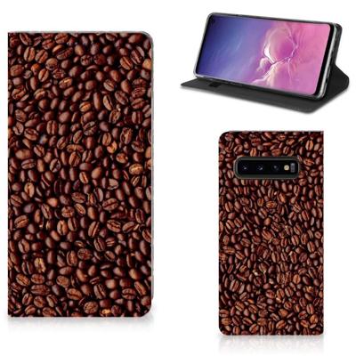 Samsung Galaxy S10 | Flip Style Cover | Koffiebonen