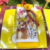 Ambiente Servetten 33cm girl bunny - thumbnail