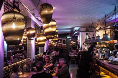 Think Paper Hanglamp Baggy 290 Ø 29 cm bruin Think Paper Hanglamp Baggy 290 Ø 29 cm bruin