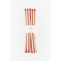 Sissy-Boy Set van 2 oranje gestreepte placemats-2st. - thumbnail