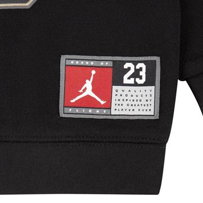 Sportsoutfit voor baby Jordan Pack Po Set Zwart 2 Onderdelen - Maat: 2 Jaar