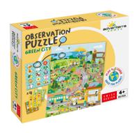 Educatieve spellen - GEOMAG - Observatiepuzzel Groene Stad - Ecologische puzzel - Ontdekking van duurzame steden - Poster inbegrepen - thumbnail