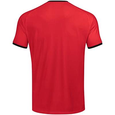 JAKO 4215 Maillot Inter Mc - Sportrood/Zwart - XXL