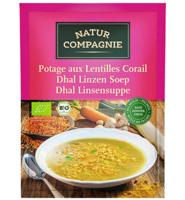 Natur Compagnie Dhal linzensoep bio (60 gr) - thumbnail