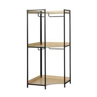 sweeek - Hoekkast met 4 hangdelen en 2 legplanken - thumbnail