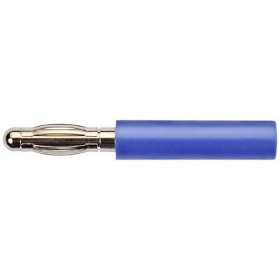 Schützinger Adapter Stift-Ø: 4 mm Blauw 1 stuk(s)