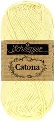 Scheepjes Catona 50g - 101 Candle Light - Haakgaren / Breigaren