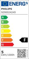 Signify 34730400 Gloeilamp-lamp Energielabel F (A - G) E14 Peer 4.3 W Warmwit (Ø x l) 45 mm x 82 mm 1 stuk(s) - thumbnail
