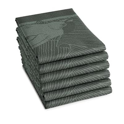 DDDDD DDDDD theedoek birdy 60x65 green per stuk