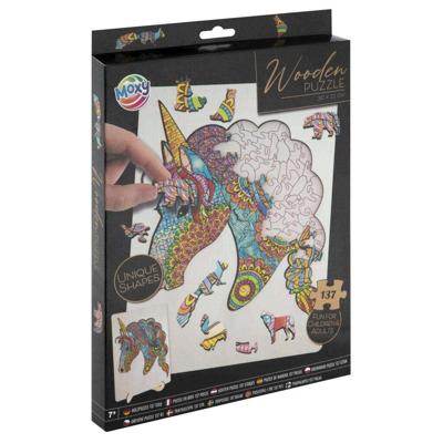 Creative Craft Group Moxy houten puzzel eenhoorn 137 stukjes