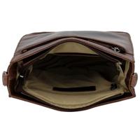 Hide & stitches next navajo schoudertas-Dark Brown - thumbnail