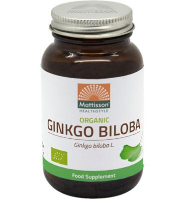 Ginkgo biloba bio 60 Vegetarische capsules