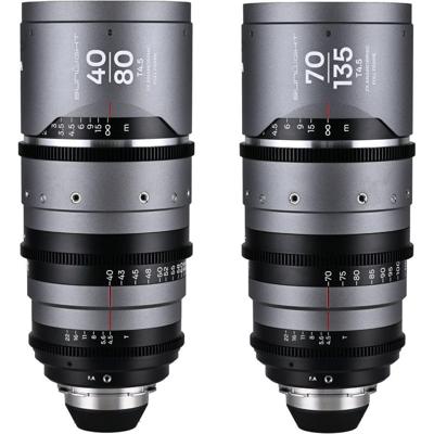 Laowa Sunlight FF 2x Anamorphic Zoom Bundle 40-80/70-135mm Silver