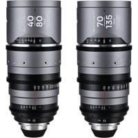 Laowa Sunlight FF 2x Anamorphic Zoom Bundle 40-80/70-135mm Silver - thumbnail