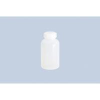 Hunersdorff Fles met wijde hals | totale hoogte 120 mm totaal d. 64 mm | polyethyleen (LDPE) natuurlijke kleuren | vulopening d. 30,8 mm | inhoud 250 - thumbnail