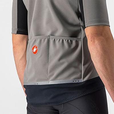 Castelli Gabba RoS 2 korte mouw fietsjack grijs heren M