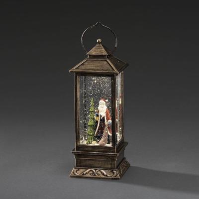 Sneeuwlantaarn LED met kerstman Konstsmide - Konstsmide