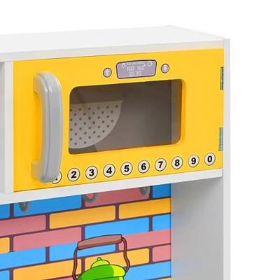 VidaXL Kinderspeelkeuken 80x30x85 cm mdf meerkleurig