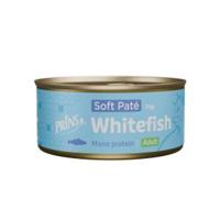 Prins Soft Paté Adult witvis natvoer kat 24 x 70 g - thumbnail