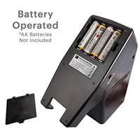 KODAK 35 mm diaprojector en apparaat om films te bekijken, werkt op batterijen, 3-voudige vergroting, led-verlichte display, voor 35 mm dia's en filmnegatieven. - thumbnail