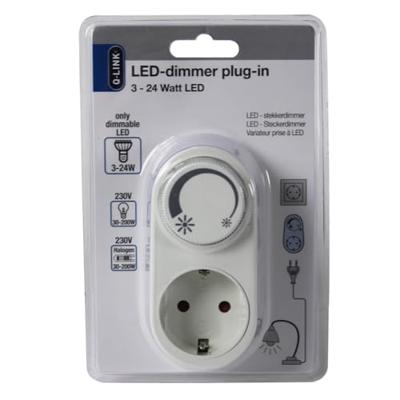 Q-Link Universeel Stekkerdimmer Led 3-24w