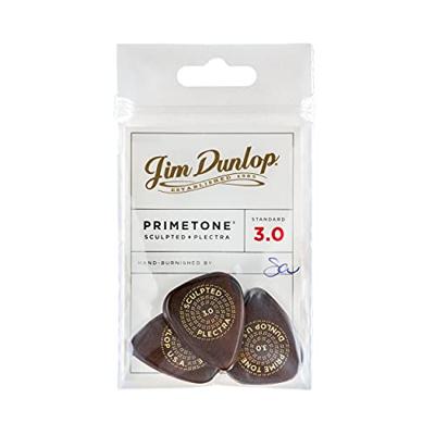 Dunlop Primetone Standard Smooth plectrums 3.0 mm (3 stuks) Dunlop Primetone Standard Smooth plectrums 3.0 mm (3 stuks)