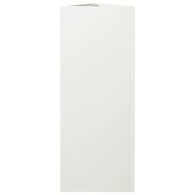 Plantenbak driehoek 30x26x75 cm staal wit Plantenbak driehoek 30x26x75 cm staal wit