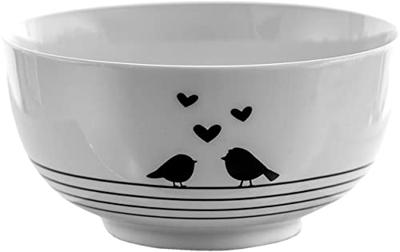 Clayre & Eef Kom vogels Ø14x7cm 500ml