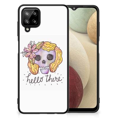 Telefoonhoesje Samsung Galaxy A12 Boho Skull