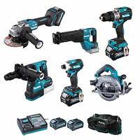 Makita DK0128G601 Accu Combiset 6-delig XGT 40V Max 4.0Ah in Tas - thumbnail