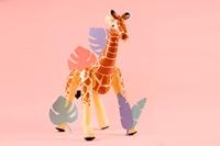 Opblaas Giraffe 75cm - thumbnail