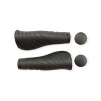 Xtrabike Handvatten grip i ergo zwart - thumbnail