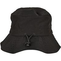 Flexfit FX5003EA Elastic Adjuster Bucket Hat - Black - One Size - thumbnail