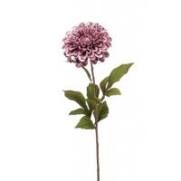 Kunstbloem dahlia glamour purple, 57 cm Hortus - Hortus - thumbnail