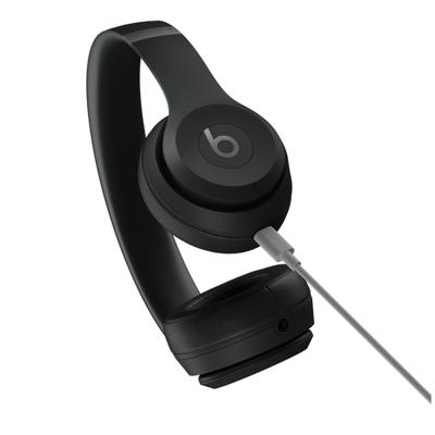 Beats Solo 4 — draadloze Bluetooth on-ear-koptelefoon, Appel en Android compatibel, 50 uur luistertijd – Matzwart