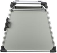 TRIXIE VERVOERSBOX ALUMINIUM ZILVER / LICHTGRIJS 97X88X75 CM - thumbnail