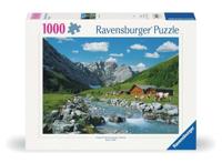 Ravensburger legpuzzel karwendelgebergte oostenrijk, 1000st. - thumbnail
