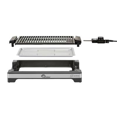 LITTLE BALANCE Elektrische Barbecue - Easy Nopifas - Kookoppervlak 38 x 25 cm - PFAS-vrije microkeramische coating - 2000W